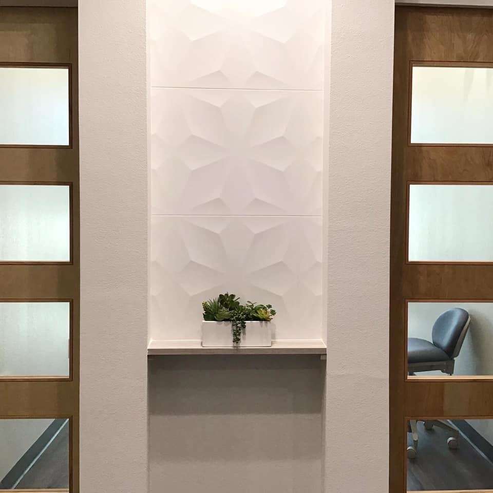 Hallway and niche in Fresh 32 Family Dentistry