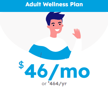 adult wellness plan graphic