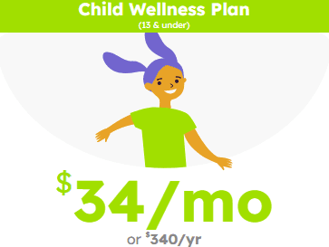 child wellness plan graphic